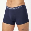 Quần lót nam Emporio Armani Rubber Pixel Logo Trunk Marine